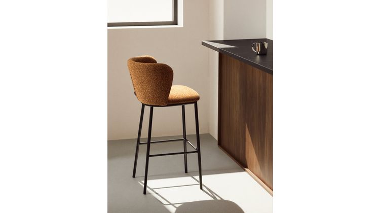 Kave Home Ciselia Hoog Barstoel