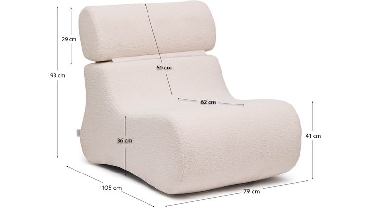 Kave Home Club Fauteuil