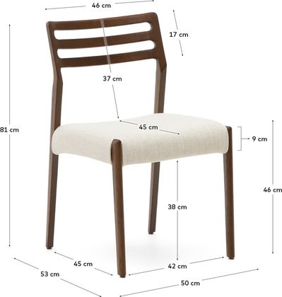 Kave Home Cudia Eetkamerstoel