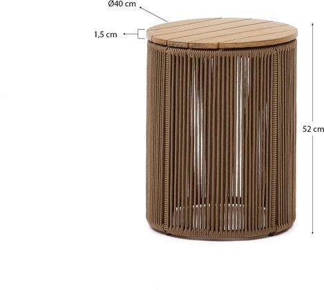 Kave Home Dandara Bijzettafel