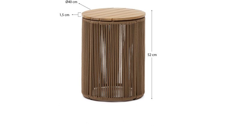 Kave Home Dandara Bijzettafel