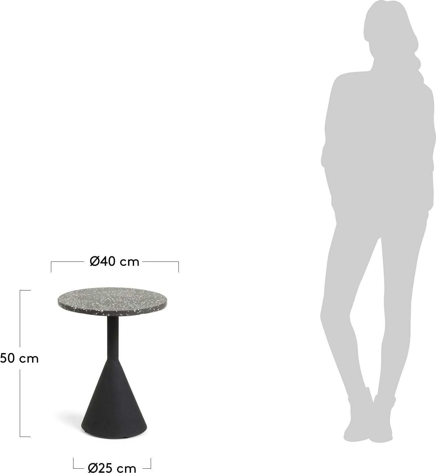 Kave Home Delano Bijzettafel