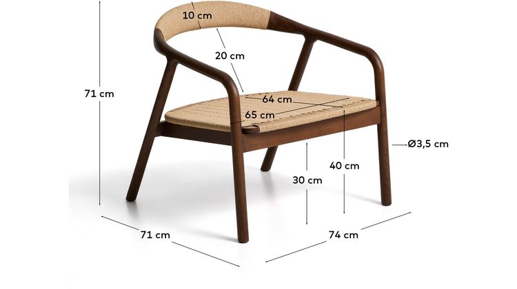 Kave Home Derile Fauteuil
