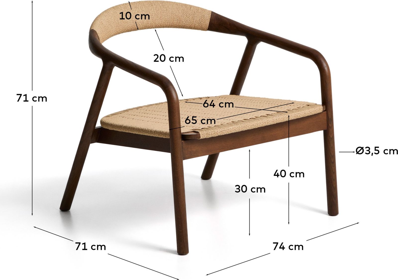 Kave Home Derile Fauteuil