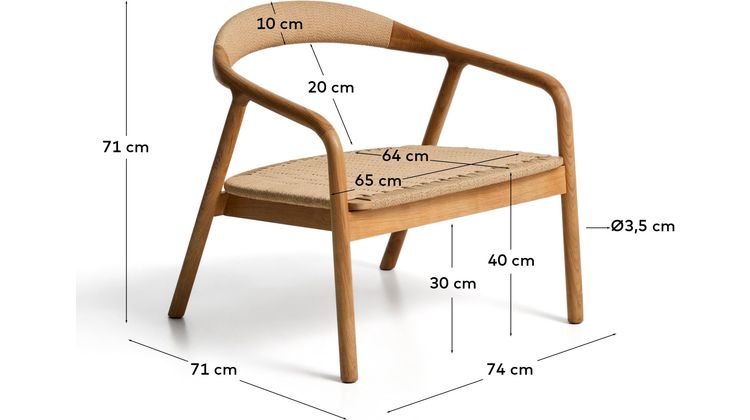 Kave Home Derile Fauteuil
