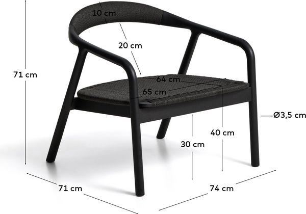 Kave Home Derile Fauteuil