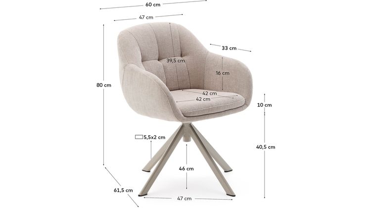 Kave Home Dorina Eetkamerstoel