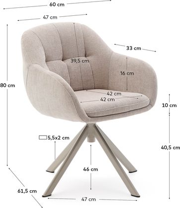 Kave Home Dorina Eetkamerstoel