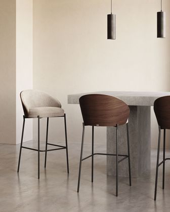 Kave Home Eamy Hoog Barstoel
