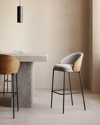 Kave Home Eamy Hoog Barstoel
