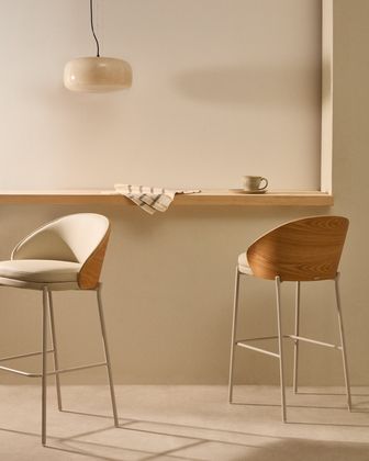 Kave Home Eamy Hoog Barstoel