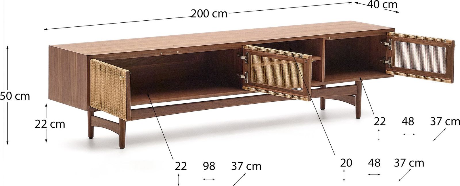 Kave Home Elan Tv-meubel