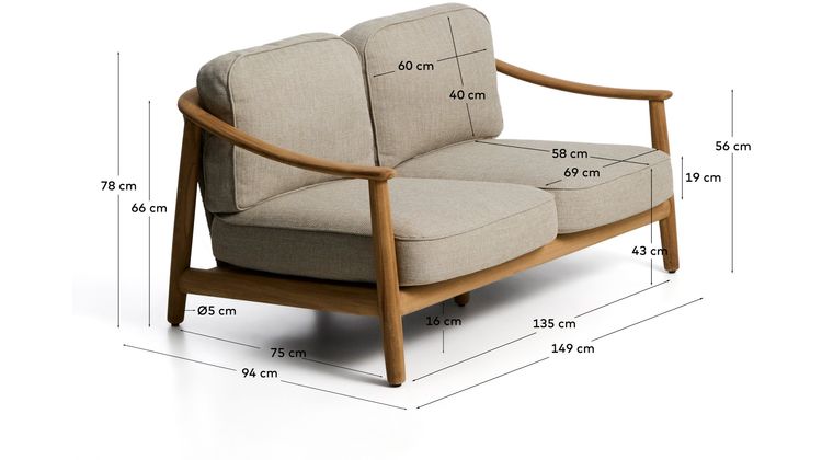 Kave Home Elunda Tuinbank