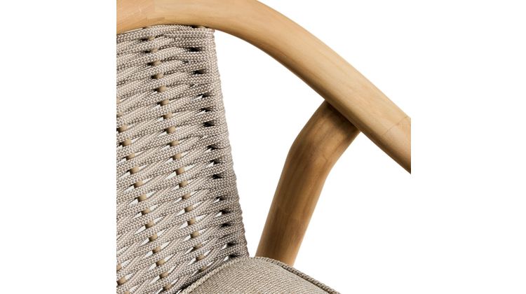 Kave Home Elunda Tuinstoel