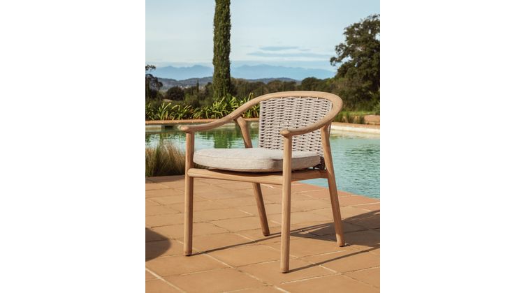 Kave Home Elunda Tuinstoel