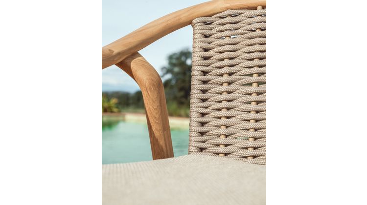 Kave Home Elunda Tuinstoel