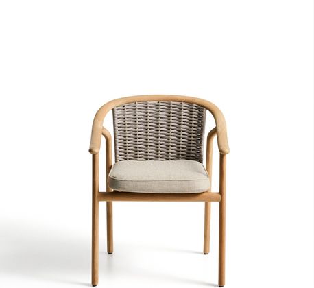 Kave Home Elunda Tuinstoel