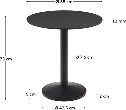 Kave Home Esilda Outdoor Bistrotafel