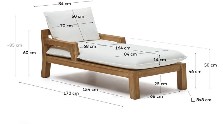 Kave Home Forcanera Ligstoel