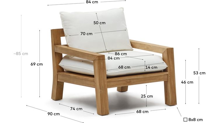 Kave Home Forcanera Outdoor Fauteuil