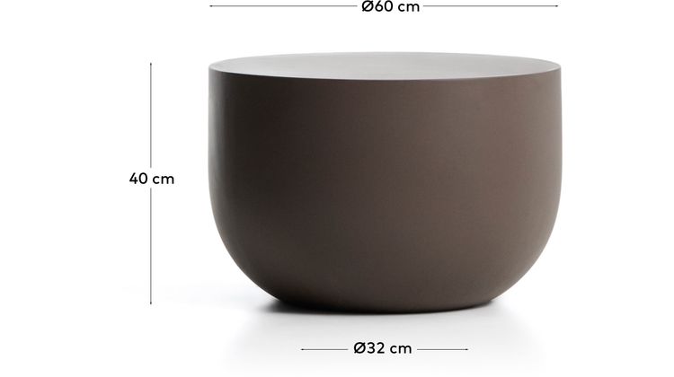 Kave Home Garbet Bruine Salontafel