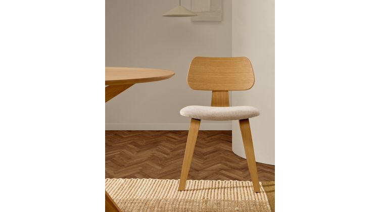 Kave Home Gena Beklede Eetkamerstoel
