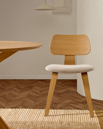 Kave Home Gena Beklede Eetkamerstoel