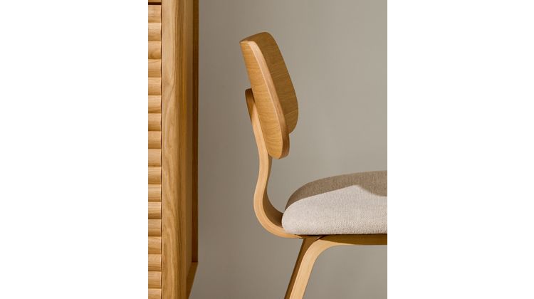 Kave Home Gena Beklede Eetkamerstoel