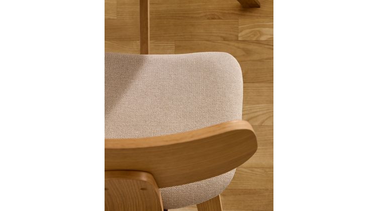 Kave Home Gena Beklede Eetkamerstoel