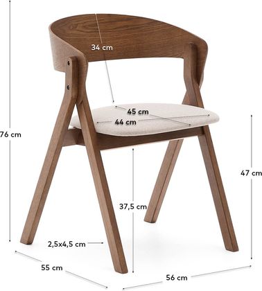 Kave Home Godia Eetkamerstoel