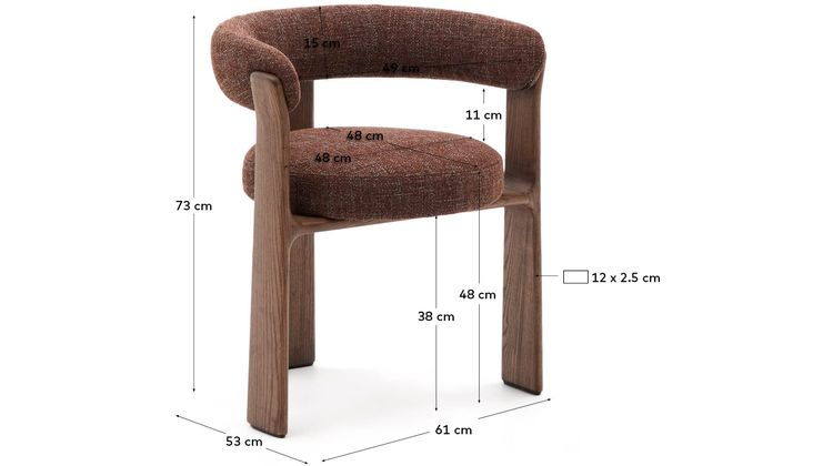 Kave Home Granite Armstoel