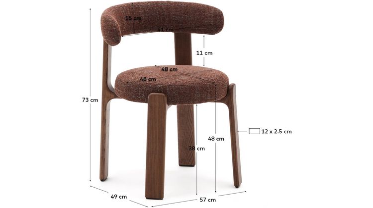 Kave Home Granite Eetkamerstoel