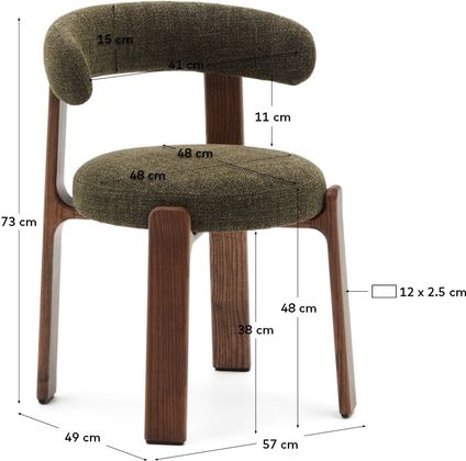 Kave Home Granite Eetkamerstoel