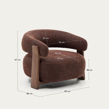 Kave Home Granite Fauteuil
