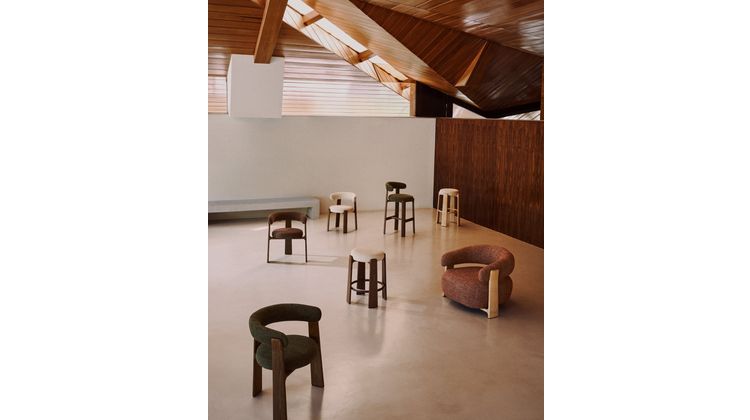 Kave Home Granite Hoog Barstoel