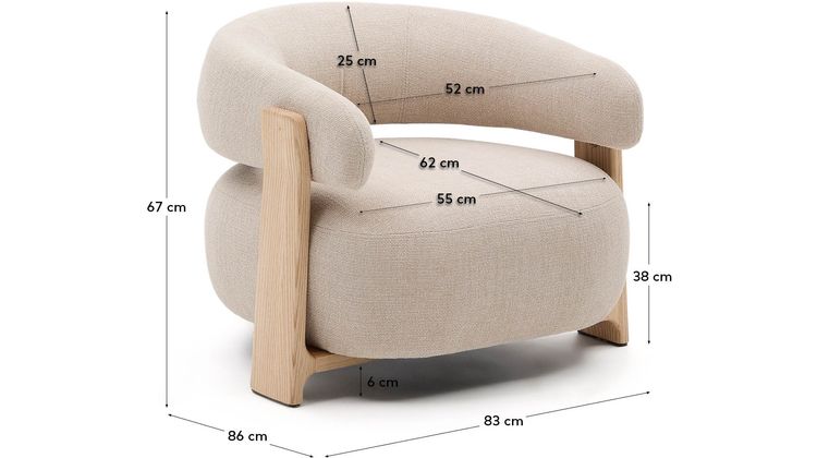 Kave Home Granite Kruk