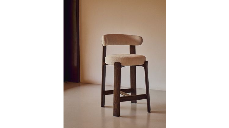 Kave Home Granite Laag Barstoel