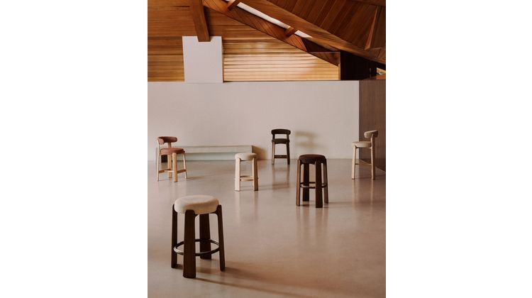 Kave Home Granite Laag Barstoel