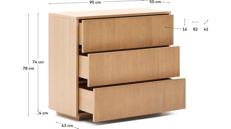 Kave Home Helvine Ladekast