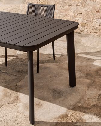 Kave Home Izola Uitschuifbare Tuintafel