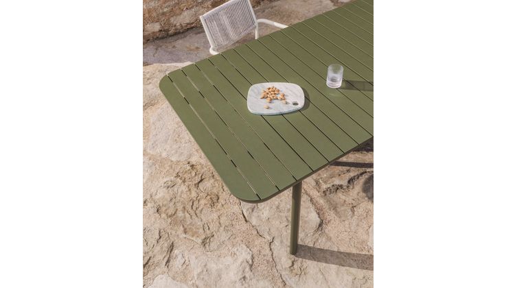 Kave Home Izola Uitschuifbare Tuintafel