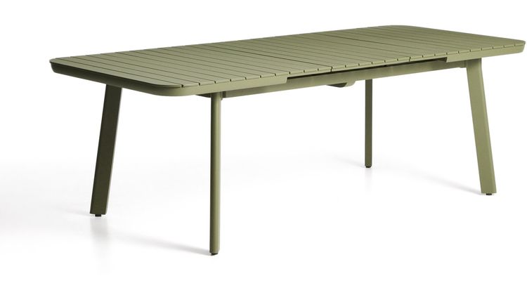 Kave Home Izola Uitschuifbare Tuintafel