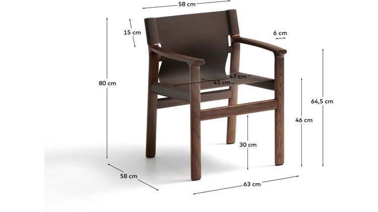 Kave Home Jan Armstoel