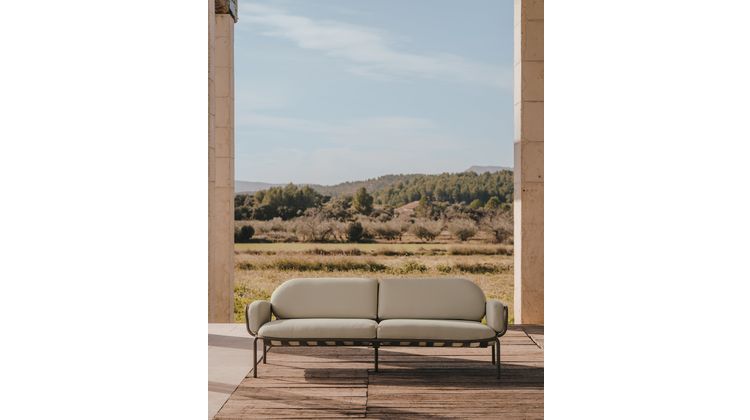 Kave Home Joncols Outdoor 3-Zitsbank