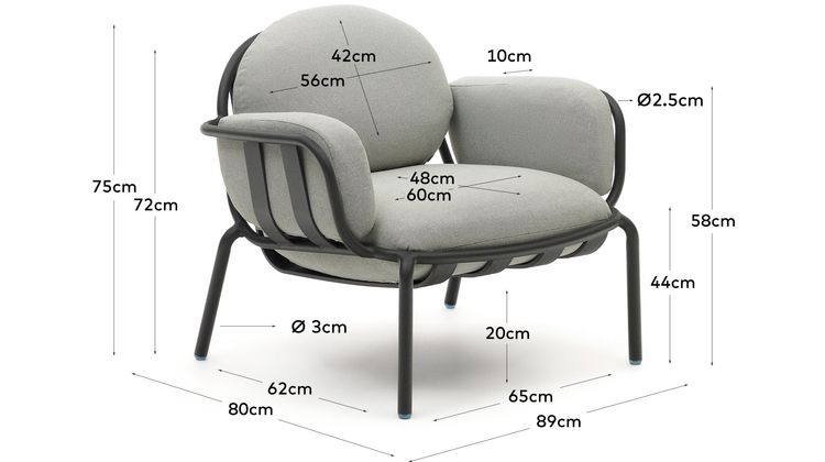 Kave Home Joncols Outdoor Fauteuil