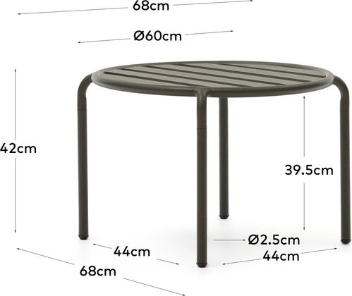 Kave Home Joncols Tuin Salontafel