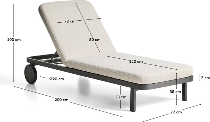 Kave Home Kionia Ligstoel