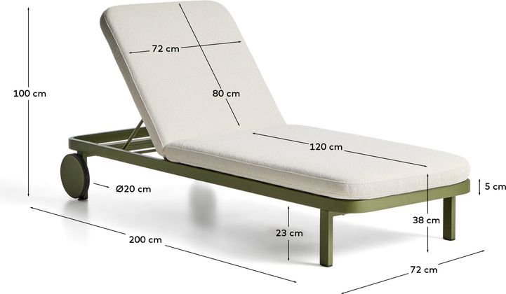 Kave Home Kionia Ligstoel