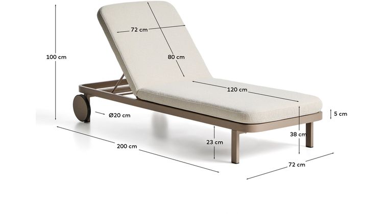 Kave Home Kionia Ligstoel