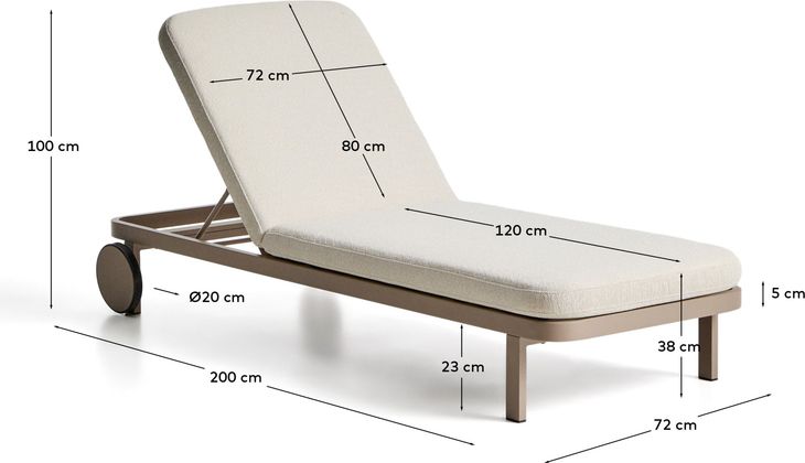Kave Home Kionia Ligstoel